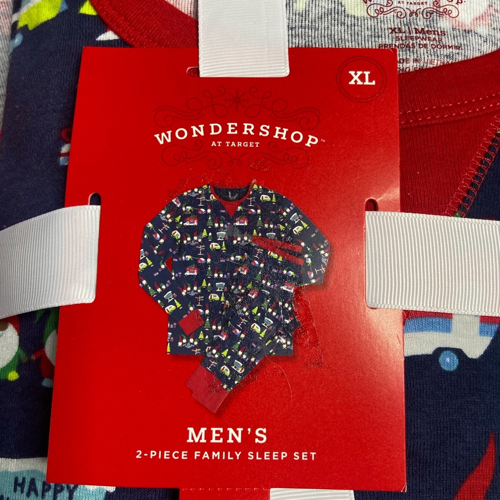 Wondershop Holiday Sleep Set Mens Pajamas